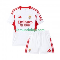 Camisola Benfica Criança Equipamento Terceiro 2025-2026 Manga Curta
